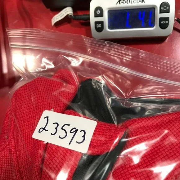 Spyder Jacket Mens Large Red Black Full Zip Fleece Knit Sweater Ski Snow Outdoor - Picture 10 of 10